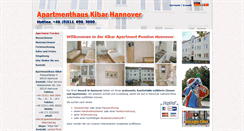 Desktop Screenshot of apartmenthaus-kibar.de